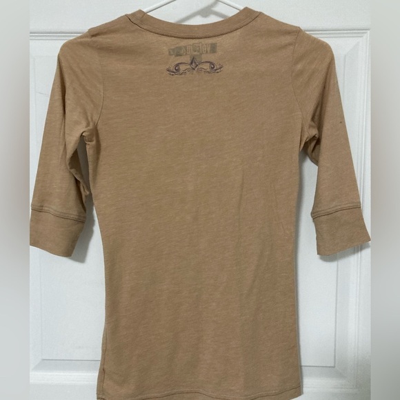 VOLCOM T-SHIRT, 3/4 SLEEVES - size small - Picture 2 of 6
